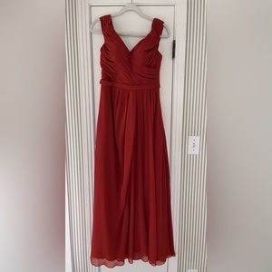 Azazie Bridesmaid Dress, size 8, Style Audrianna, with dress bag